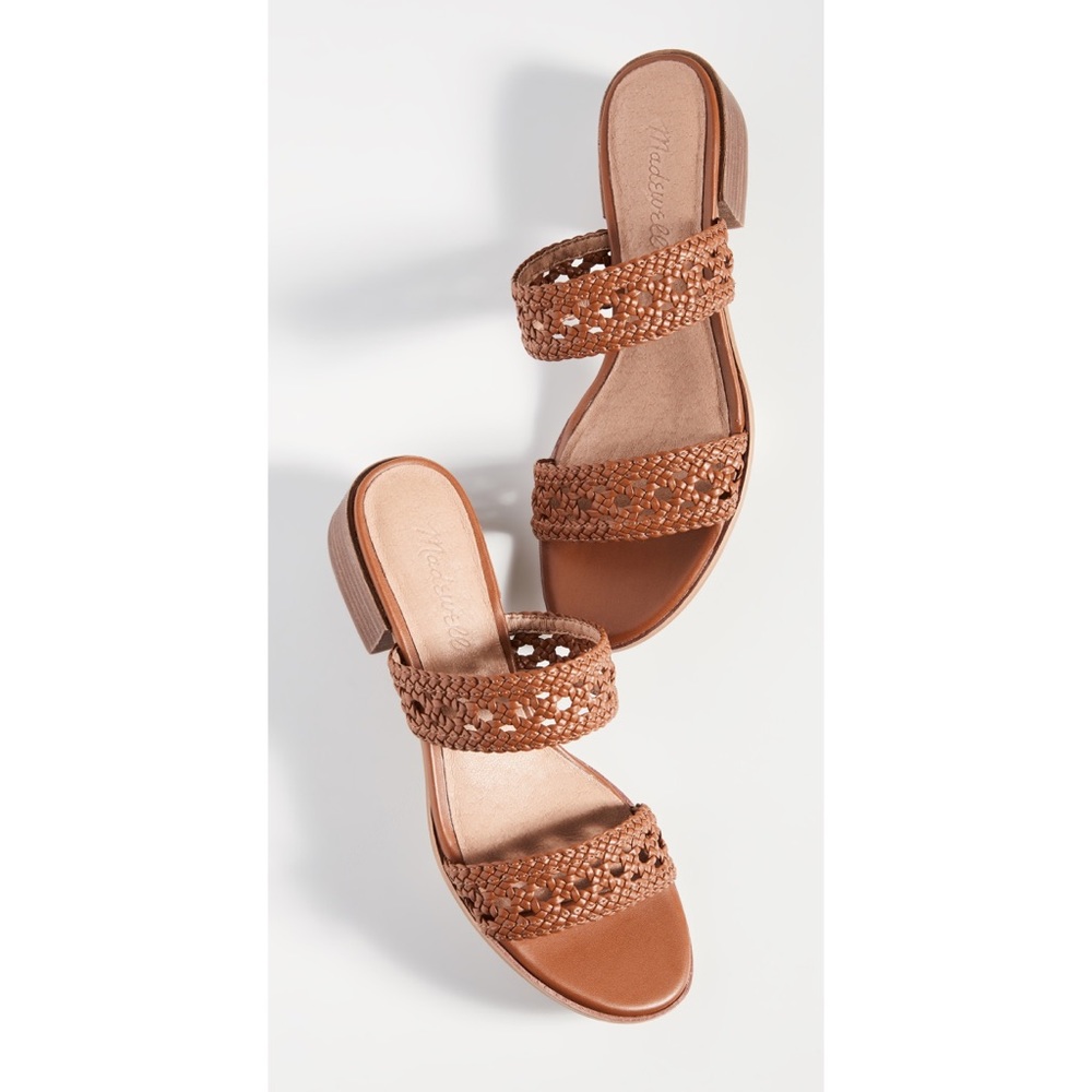 Madewell Marianna Basketweave Slide Sandal